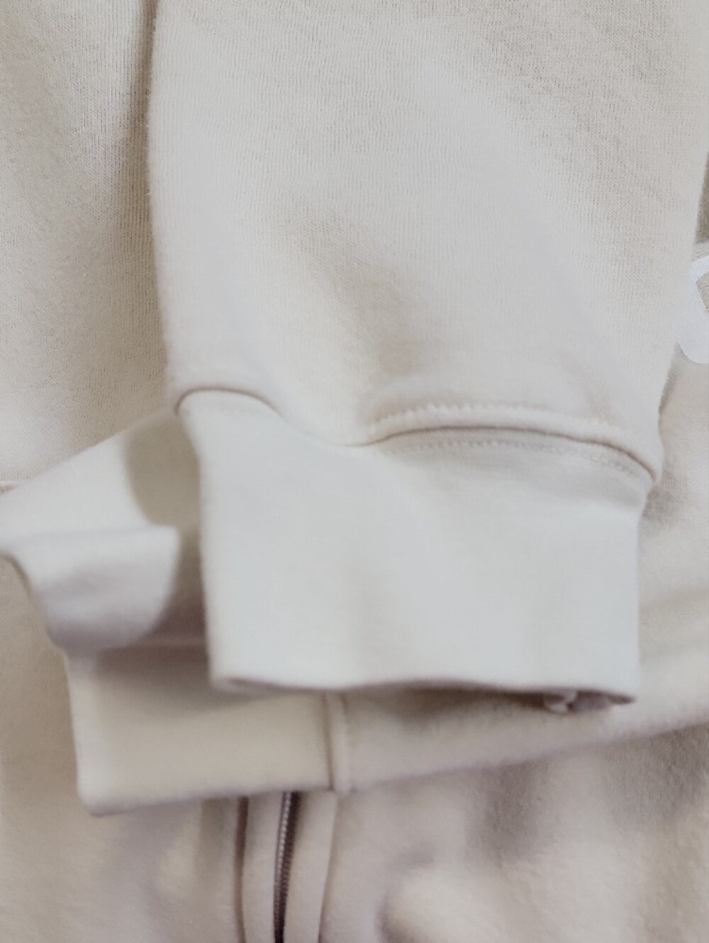 Columbia Women's Cream Zip-Up Hoodie Jacket - Picture 9 of 9